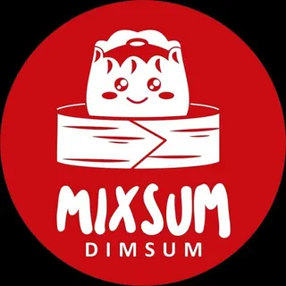 Logo Mixsum Dimsum, pelanggan Sultan Kemasan
